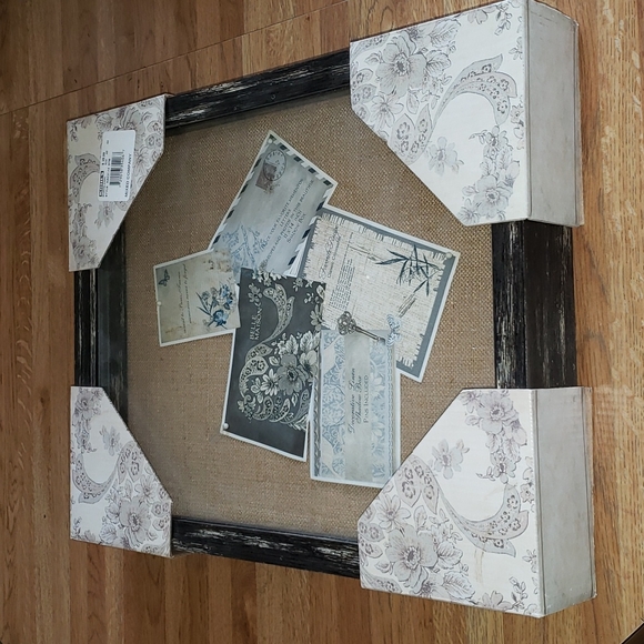 Shadow Box Decorative Linen Pins Included 11" x 14" - Picture 3 of 5